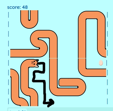 fedisnake strategy showing a  wigl